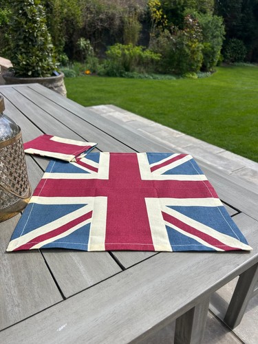 Set union jack - set, cotton