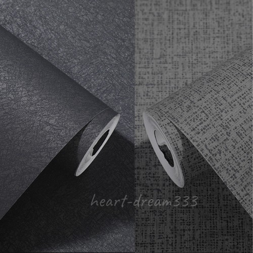 Plain dark grey thick textured - dark,