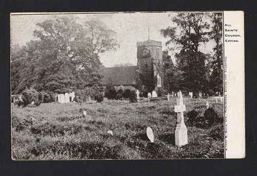 Old postcard all saints - all,