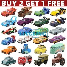 Disney Pixar Cars McQueen Sally Hudson Mater King 1:55 Die-cast Toys X-mas Gifts