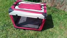 Ferplast  Foldable Pet Carrier Soft Travel Dog Crate 68cm Broken Collection Only