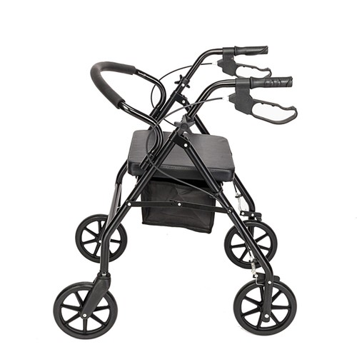 Steel walking frame with - steel,