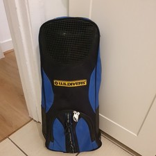 U.S. Divers Adult Snorkeling Set - Mask Fins Snorkel & Gear Bag size m/7 to 10