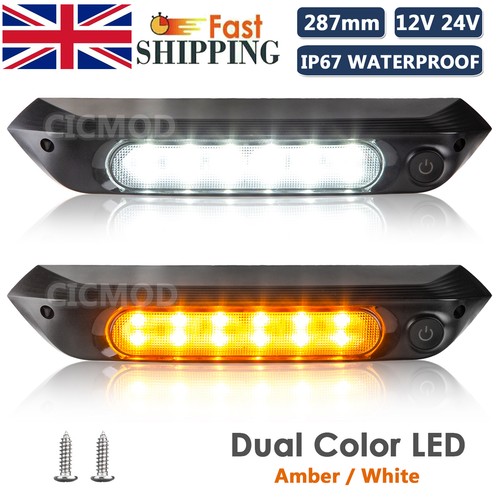 Dual led awning light 24v - dual, 12-24v