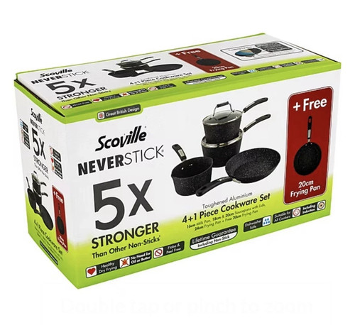 Scoville neverstick plus 1 - 4,