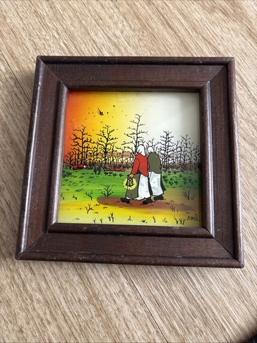 Vintage croatian naive art - croatian,