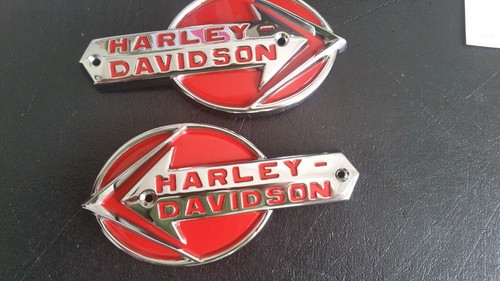 Harley tank emblems genuine - harley,