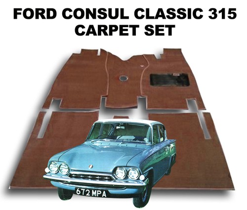 Ford consul classic carpet set - classic,