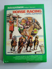 Mattel Intellivision - Horse Racing Video Game Complete