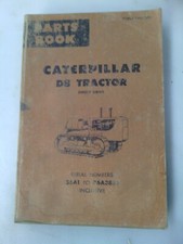 Caterpillar D8 Tractor parts manual. Genuine Cat book.