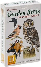 Garden Birds set of 52 playing cards + jokers