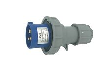 240V 16AMP 3PIN BLUE INDUSTRIAL PLUGS + SOCKETS IP67 WATERPROOF CAMPING CARAVAN 