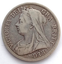 1901 VICTORIA SILVER HALF