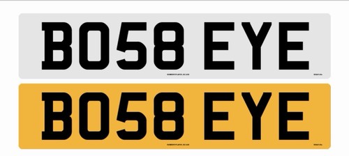 Bo58 eye private licence - bo58,