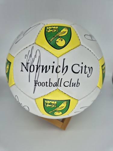 Norwich city signed football - city,