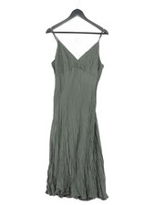 Jigsaw Slip Maxi Dress UK14 in Green
