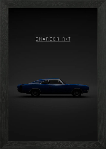 Dodge charger 1969 - dodge, blue