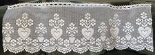 Vintage French Floral Net Rod