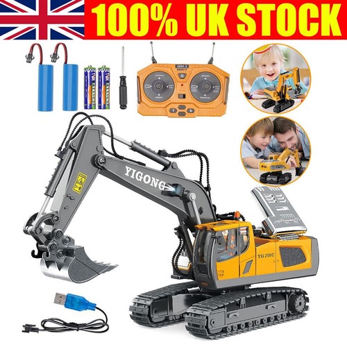 Remote control excavator - excavator, toy
