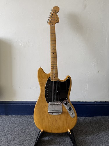 Fender mustang natural - mustang,