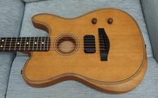 FENDER ACOUSTASONIC TELECASTER AND GIG BAG