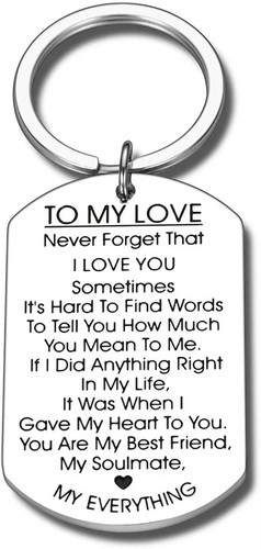 Love keychain gift - keychain,