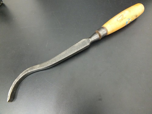 Vintage swan neck chisel - 3/8",