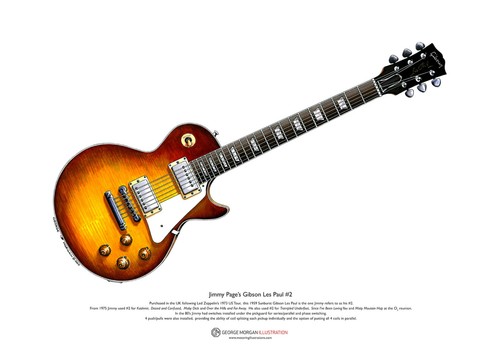 Jimmy page 1959 gibson les - jimmy, page's