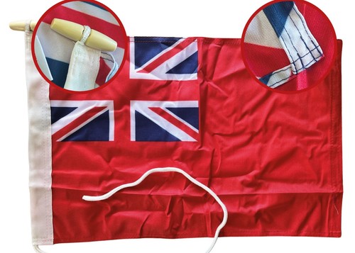Nwflags 150gsm polyester - 150gsm, red