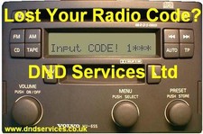 Volvo Radio Code Decode Unlock