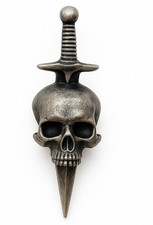 Pirate gothic skull dagger - pirate,