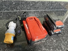 Hilti Nuron C4-22 110v Charger + 2x B22-55 Batteries