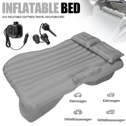 Inflatable car air bed - car,