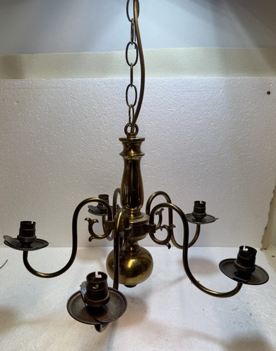 Old gothic chandelier - old,