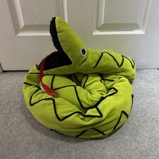 Ikea Djungelorm Green Snake Soft Toy Plush Vintage 90s 8ft 