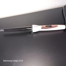 Elle Pink Hair Curler Wand Pink & Gold  Fully Working 