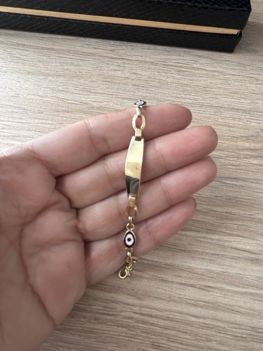Kids 14k solid gold evil - kids,