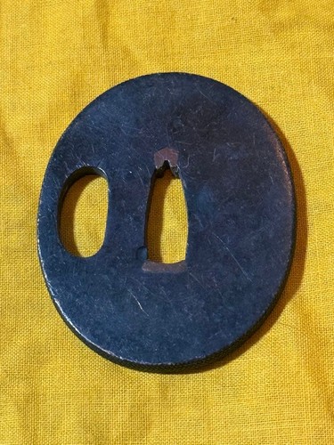 Japanese tsuba sword guard - tsuba,