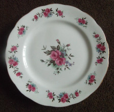 5 x SCARCE QUEEN ANNE TEA PLATES ROSES 6" (16cm)