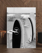 Beach Fashion Surboards Canvas