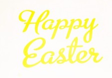 Job Lot Large Easter Vinyl Window Stickers Reusable Easter Bunny Eggs 30 x 24cm