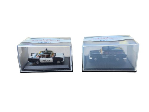 Oxford diecast police car - police,