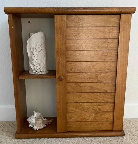 Vintage 1980s teak - vintage, bathroom