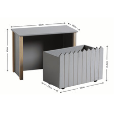 Ziggy Kids Toy Box Storage