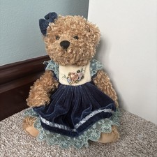 Henry James Teddy Bear Plush Toy In Dress