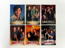 Smallville TV Series Promo Trading Cards x6 Inkworks RARE