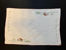 Vintage Embroidered Linen