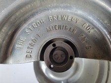 Stroh's Beer Keg cut in Half