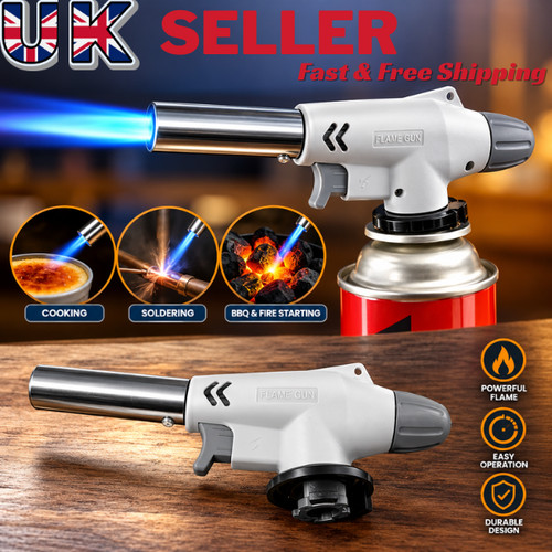 Butane gas torch flame - butane,