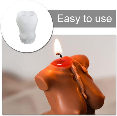 Woman silicone candle mould - woman,